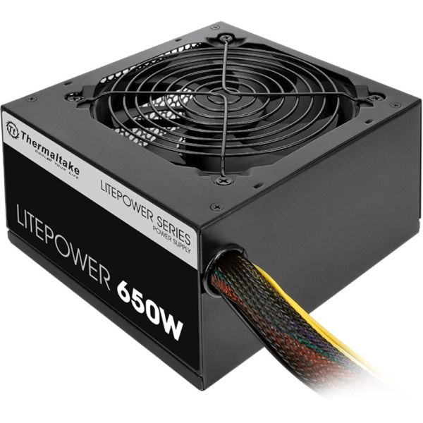 Блок питания Thermaltake LT-650P 650 Вт, retail, черный, [ps-ltp-0650npcneu-2]