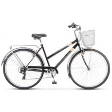 Городской велосипед Stels Navigator 350 Lady 28 Z010 черный 2020