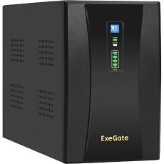 Источник бесперебойного питания Exegate SpecialPro EX292609RUS черный, 2000BA