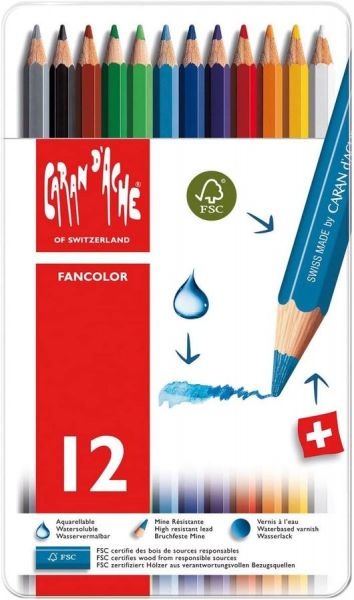 Карандаши цветные CARANDACHE Fancolor 1288.312