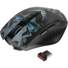Мышь A4Tech Bloody R80 Plus Skull оптическая, беспроводная, USB, черный/рисунок r80 plus (skull)