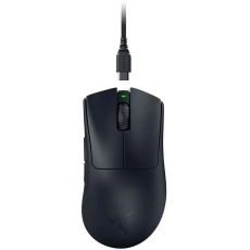 Мышь Razer DeathAdder V3 Pro оптическая, проводная/беспроводная, USB-C, черный rz01-04630100-r3g1