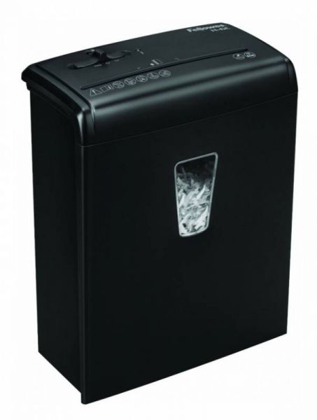 Шредер Fellowes PowerShred H-6C (секр.P-4)/фрагменты/6лист./11лтр./Уничт:скрепки, скобы, пл.карты